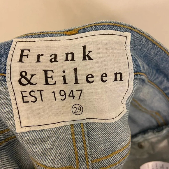 Frank & Eileen Monaghan Mom Jean 1990 Wash Blue Size 29 - Picture 6 of 9